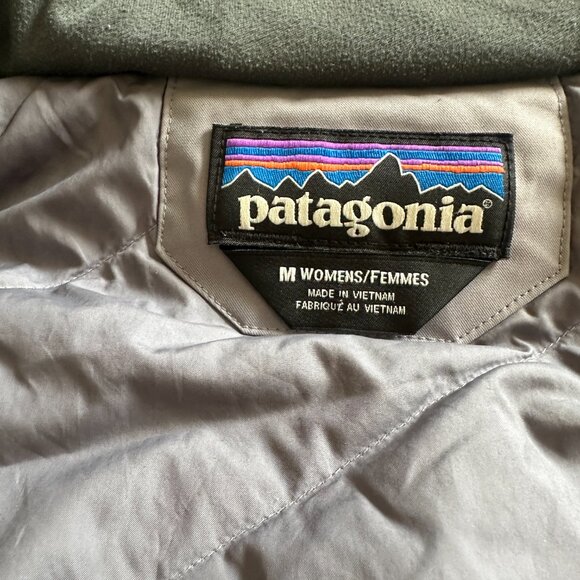 Patagonia insulated snowbelle jacket camo recco ski jacket size medium - Picture 10 of 12